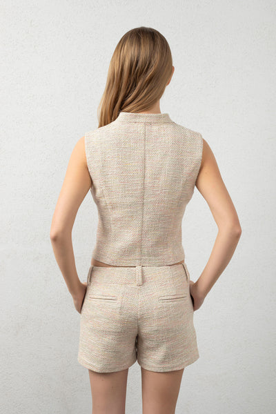 Iris Tweed Vest