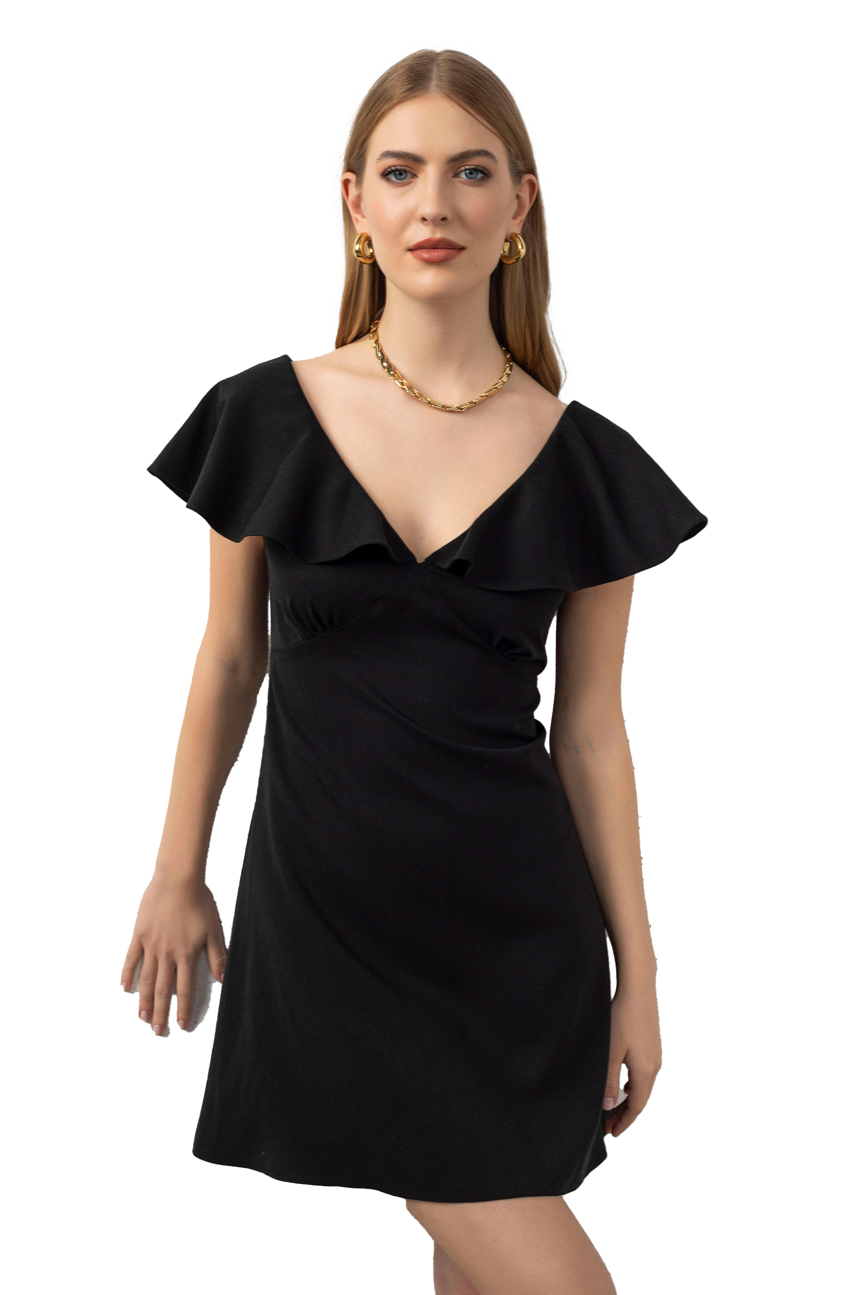 Ava Ruffle Dress