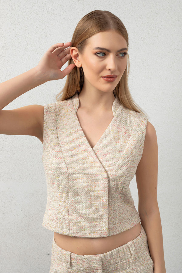 Iris Tweed Vest